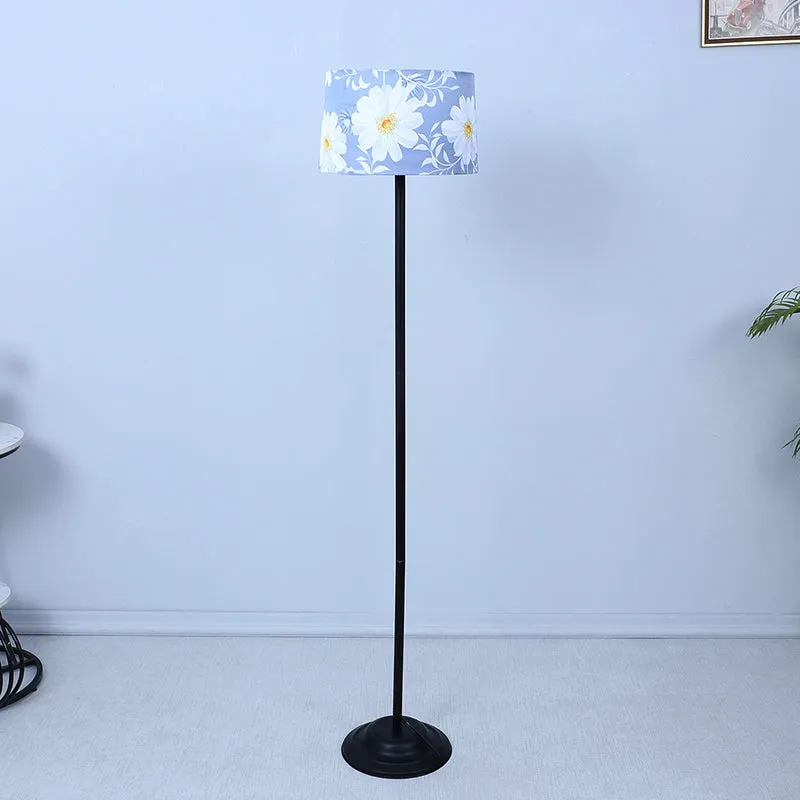 Daisy Blooms Printed Metal Floor Lamp media 3