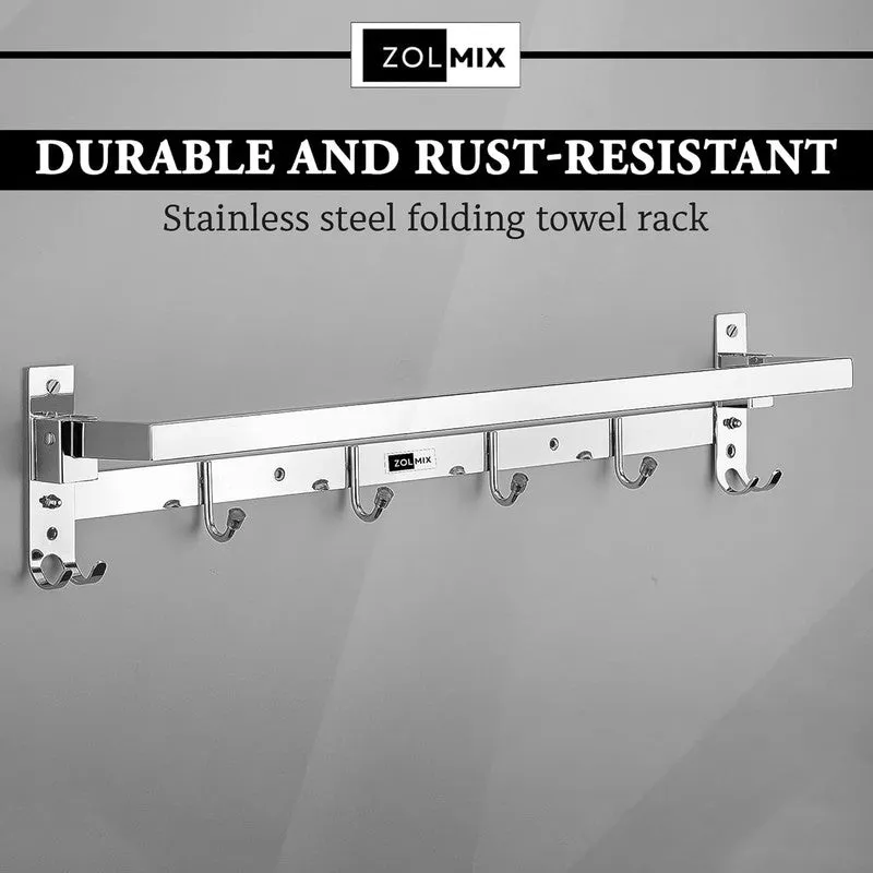 Zolmix Dry Ease Stainless Steel Cloth Hanger media 6