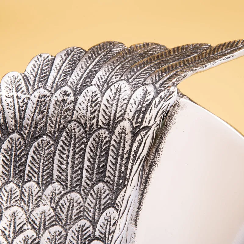 Winged Grace Oval Serving Bowl media 6