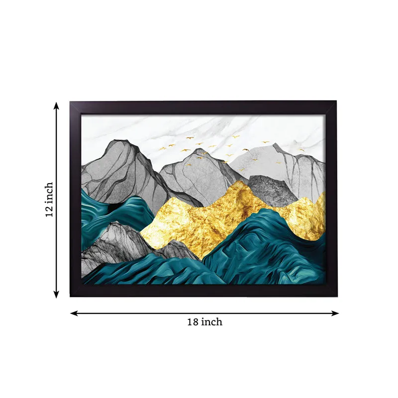 Mountain Melt Wall Painting media 4