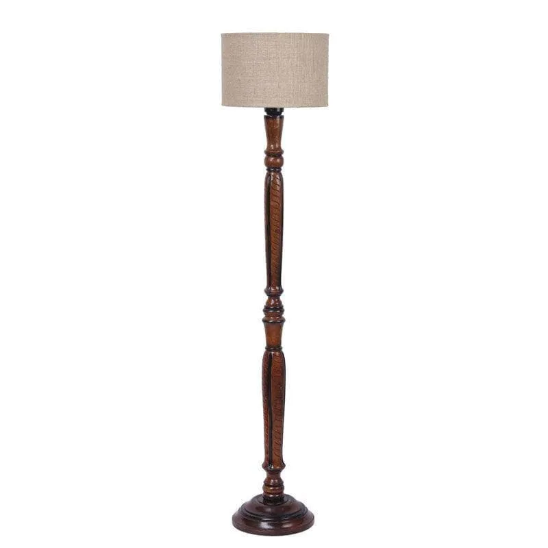 Old School Floor Lamp - Beige media 6