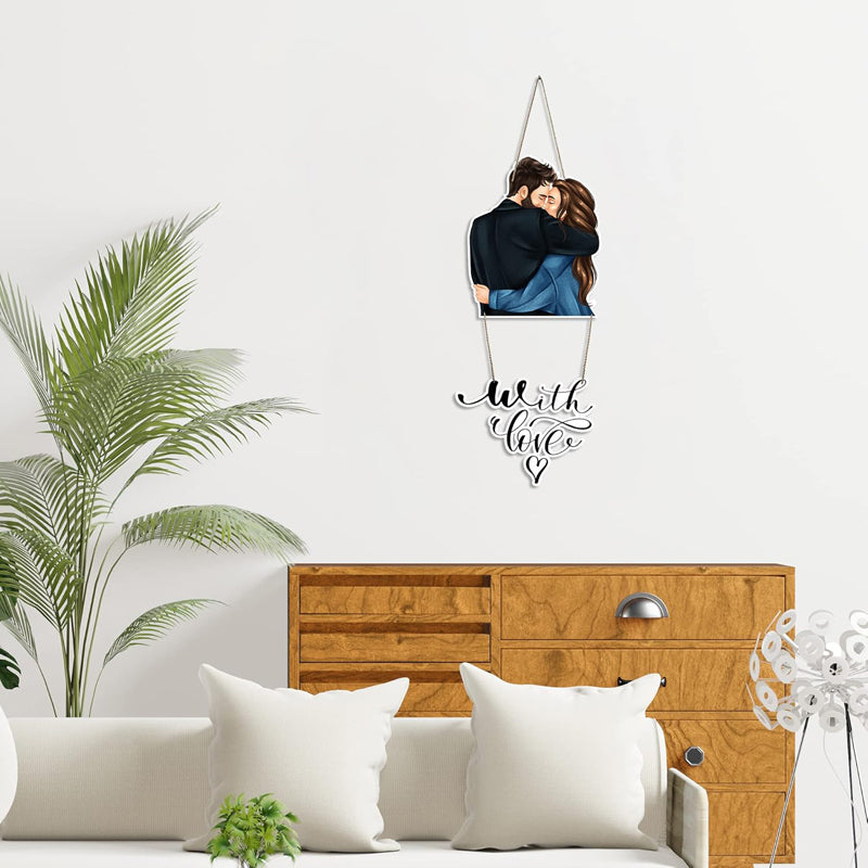 Couple With Love II Polyester & MDF Wall Hanging media 4