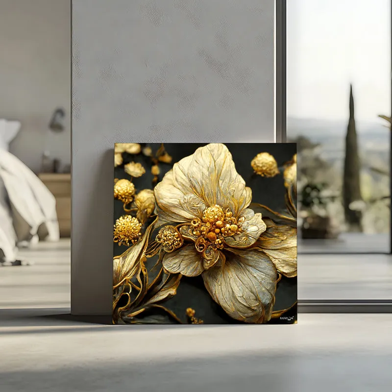 Auric Botanic II Wall Painting media 8
