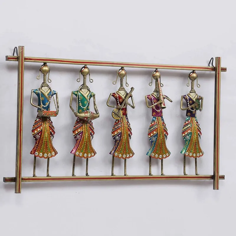 Tribe Of Dancers Iron Wall Accent media 4