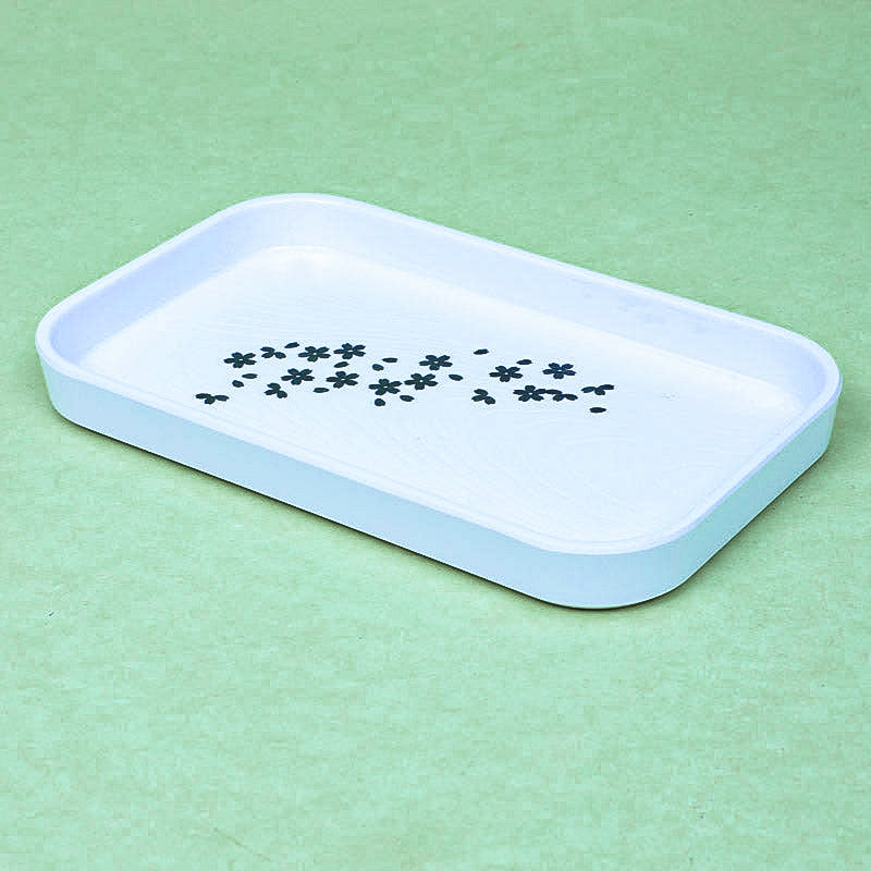 Eltira Floral Serving Tray - White media 3