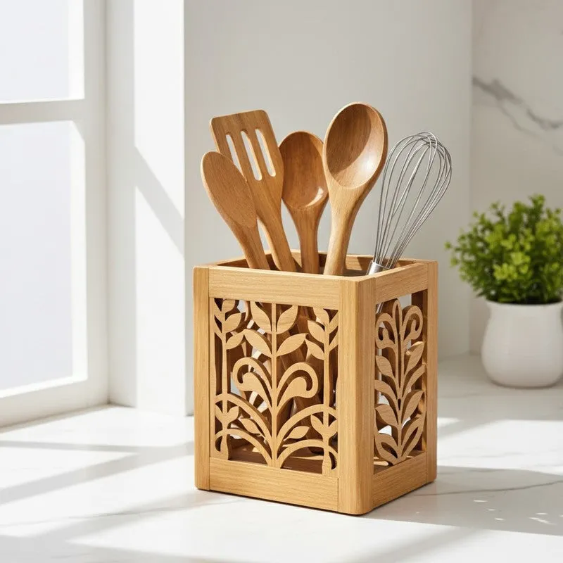 Table Nest MDF Rustic Cutlery Stand media 1