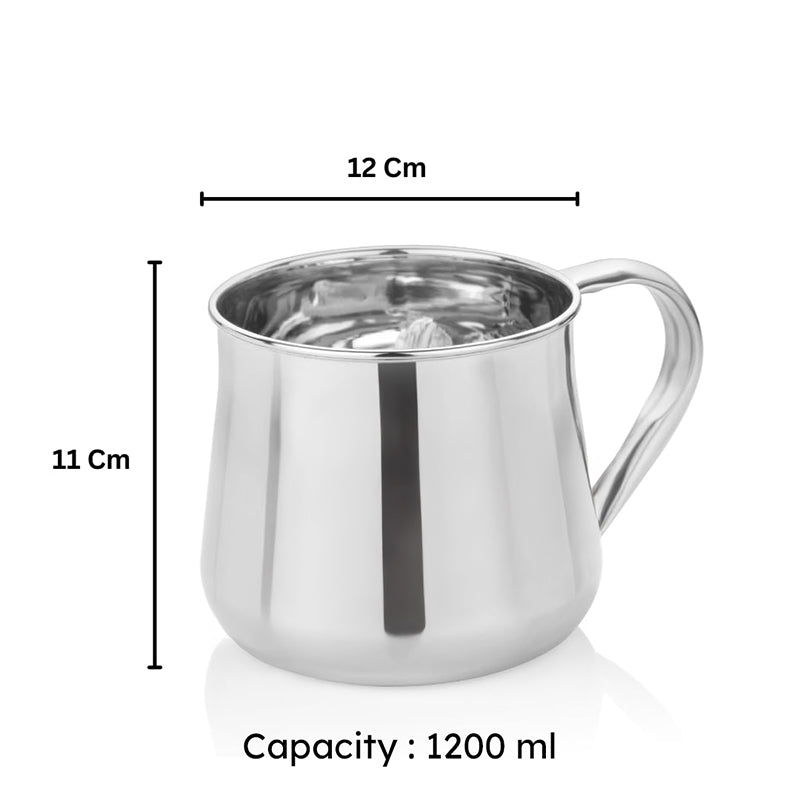 Marvin Stainless Steel Measuring Mug - 1200 ML media 6