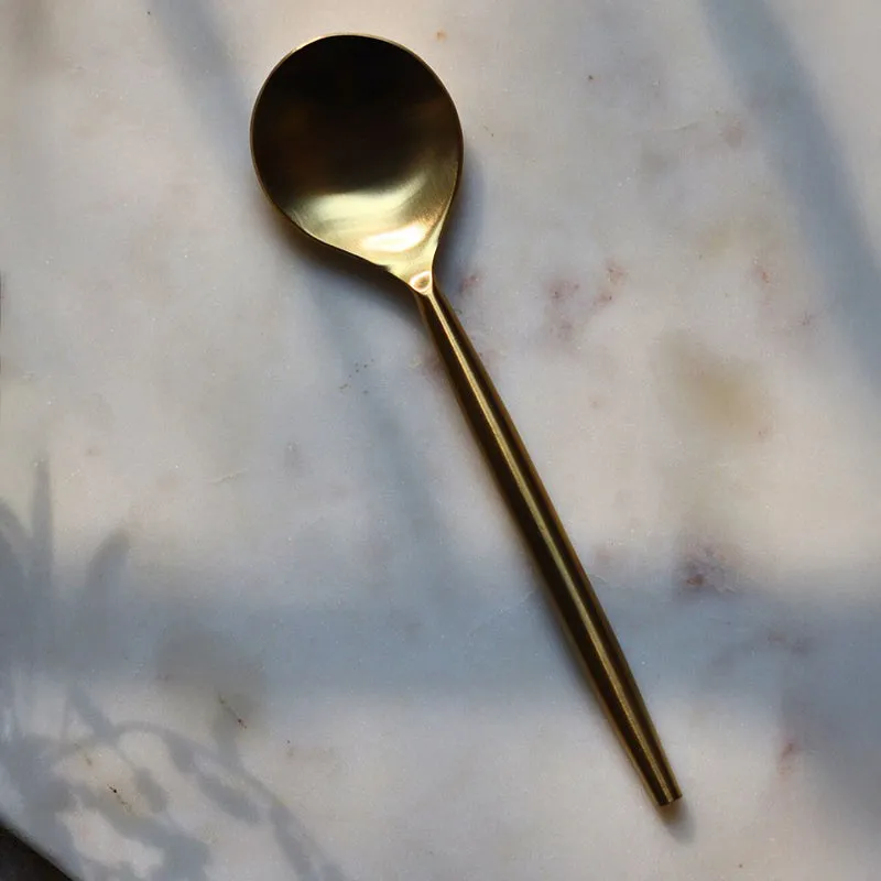 Lustro Steel Dinner Spoon media 4