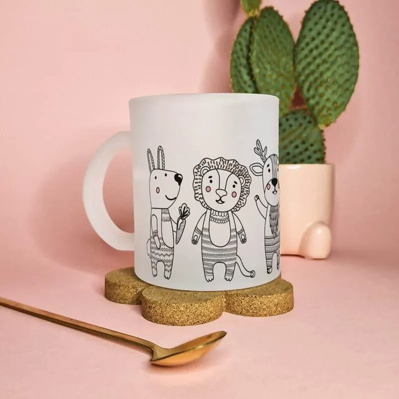 Jungle Glass Coffee Mug (330 mL) media 1