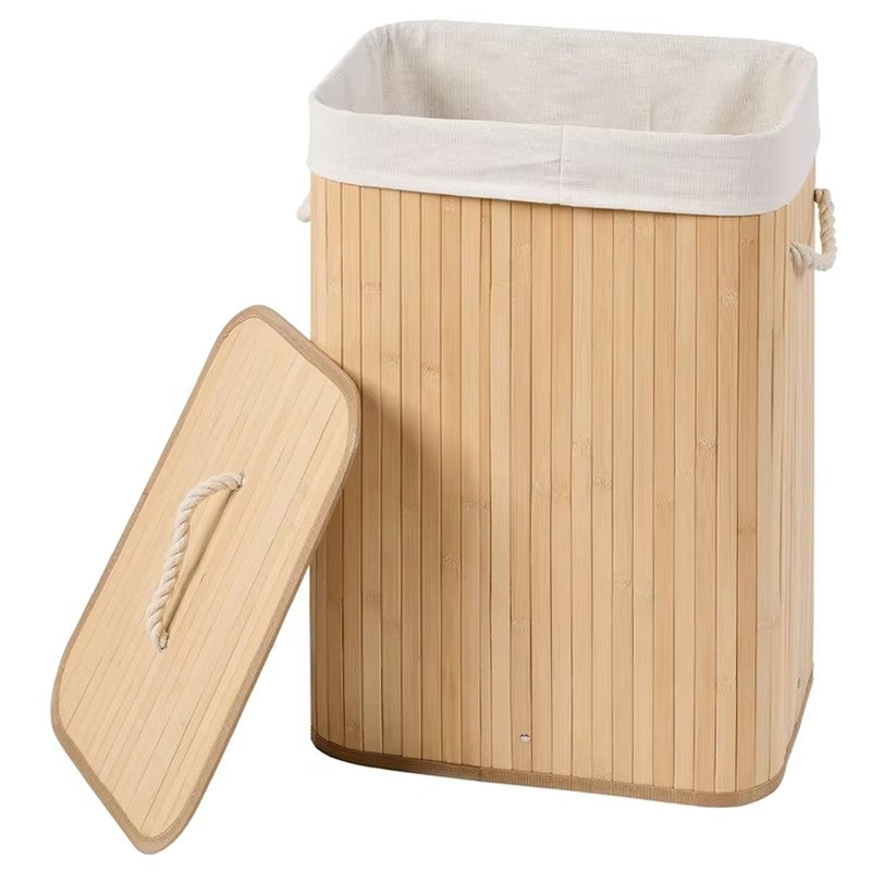 Rioware Slim Laundry Basket - Brown media 3