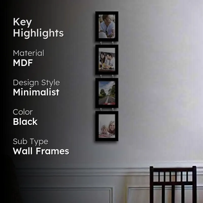 Family Memories (Black) - Set Of Four media 2