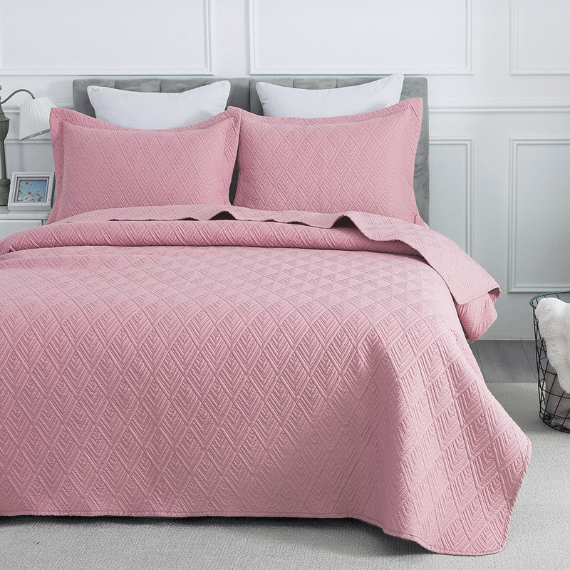 Blush Charm Bed Cover media 3