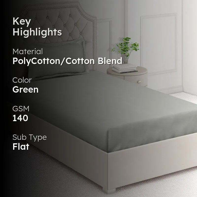 Calora Bedsheet (Grey) - 140 GSM media 2