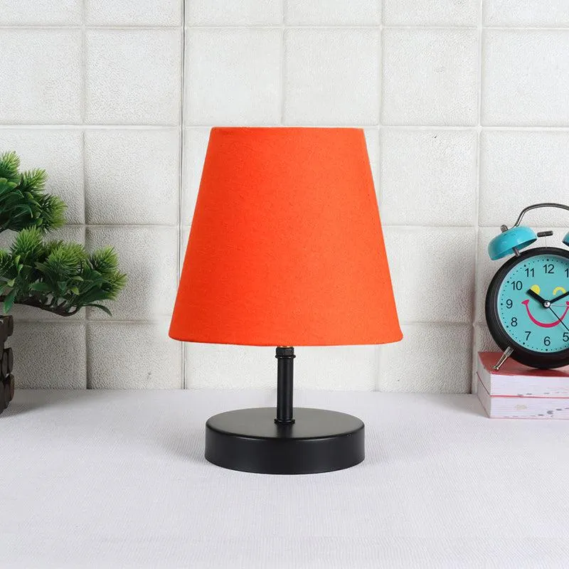 Otravo Fabric Table Lamp - Orange,Black media 3