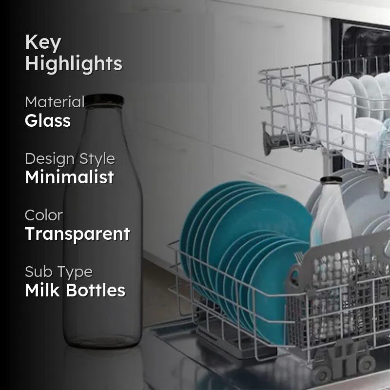 Saovik Milk Bottle (500 mL Each) - Set Of Two media 2