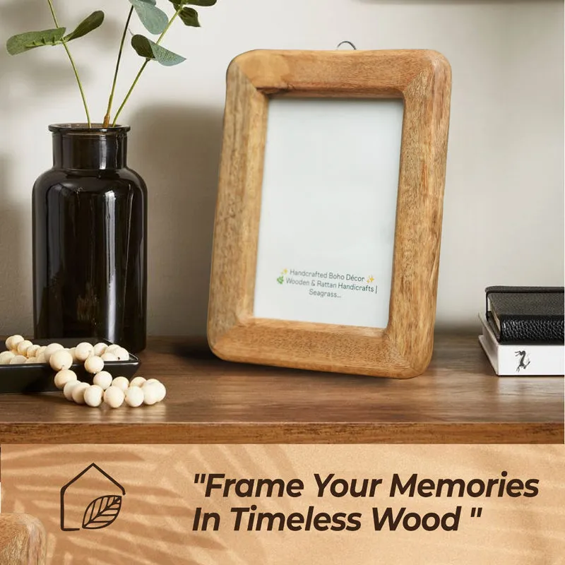 FrameShift Boho Wooden Photo Frame media 6