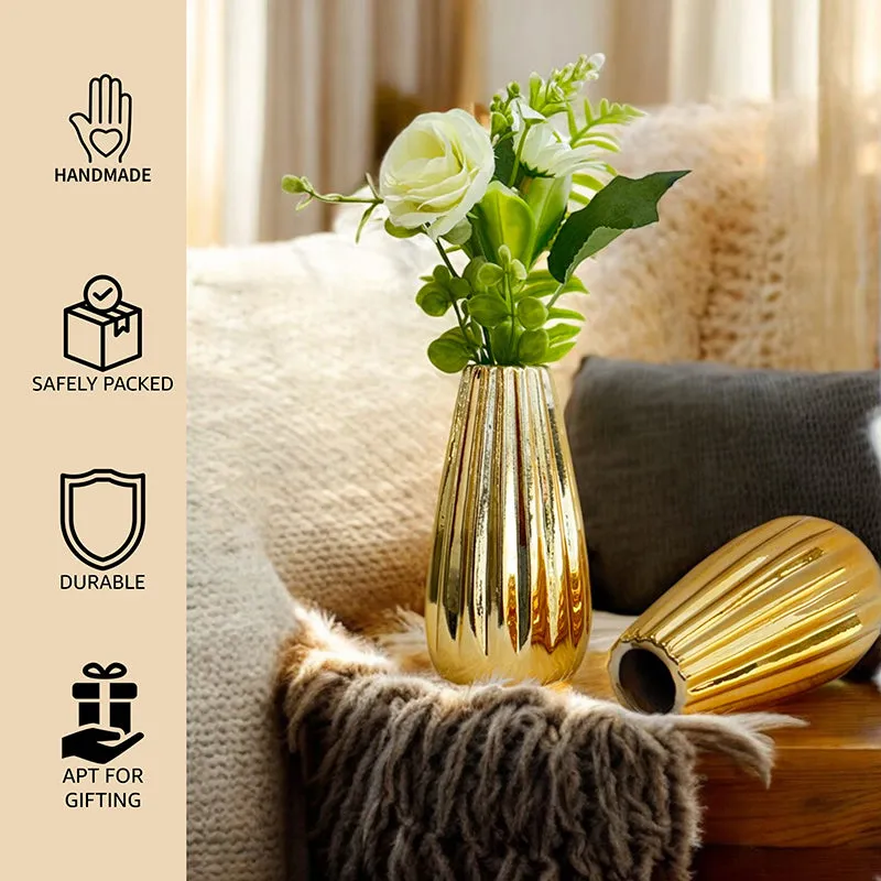 Aurum Hold Vase - Set Of Two media 3