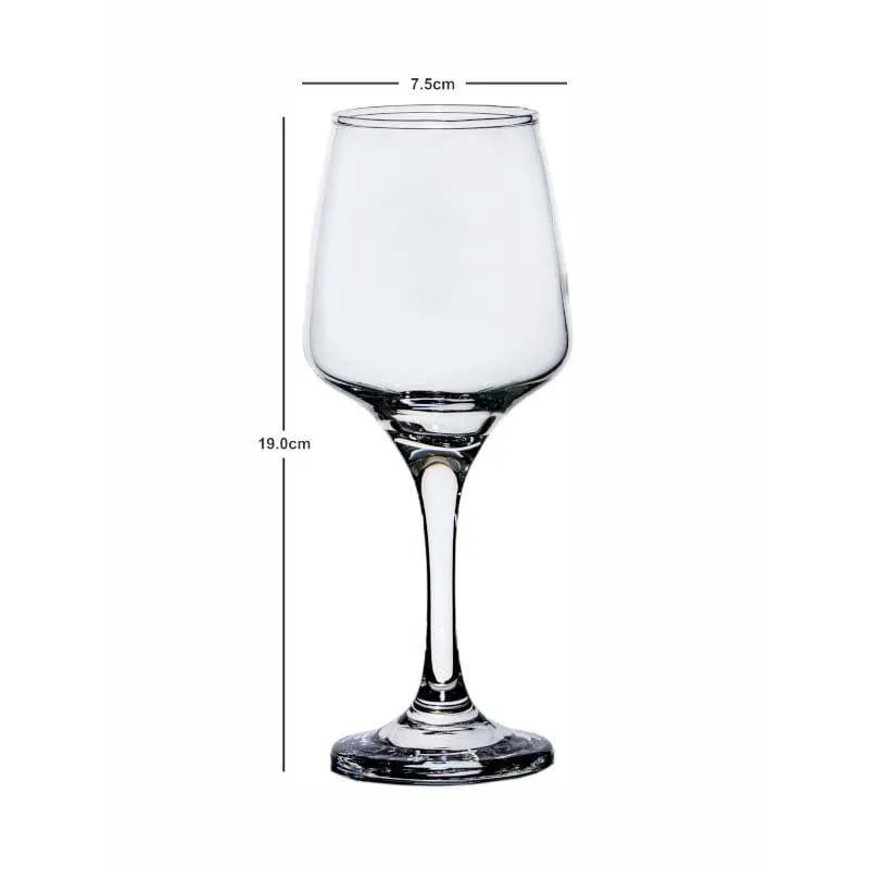 Patricia White Wine Stem Glasses (290 ML) - Set Of Six media 4