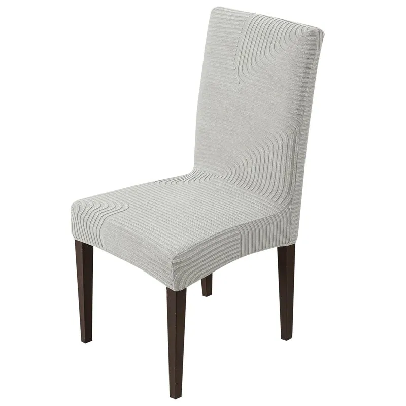 Morvella Polyester Chair Cover - Grey media 3