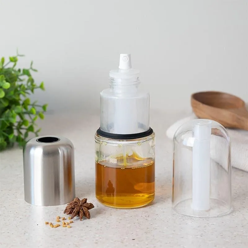 Fosto Transparent Oil Spray Dispenser - 260 ML media 4