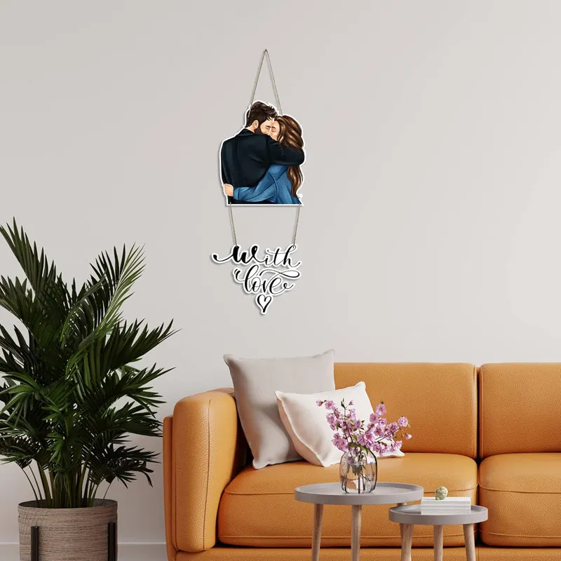 Couple With Love II Polyester & MDF Wall Hanging media 1