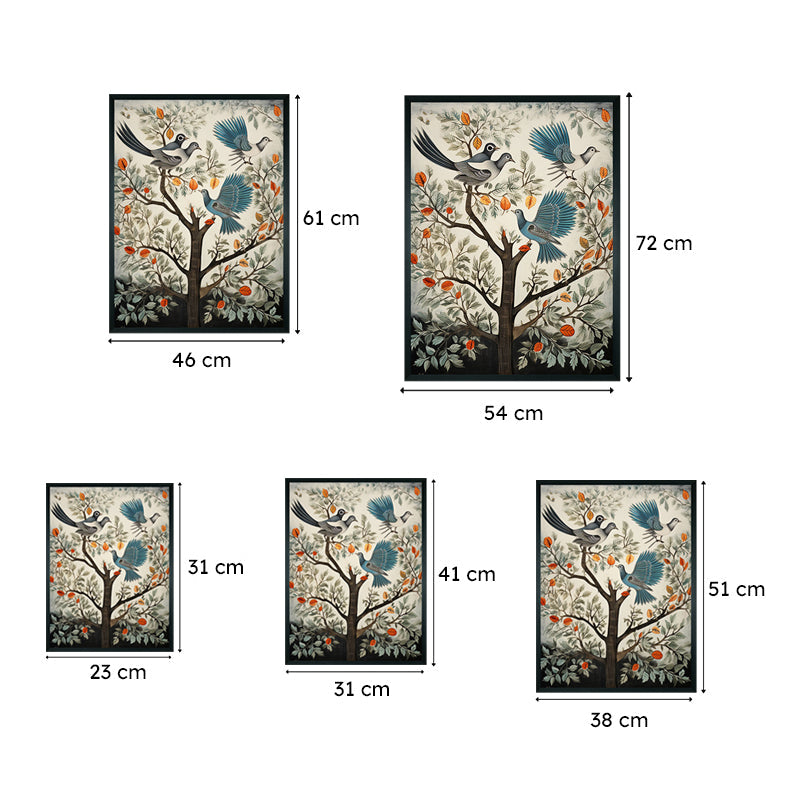 Bird Medow Canvas Wall Art media 8