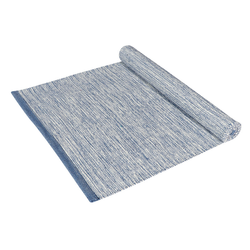 Artivine Cotton Runner Rug - Grey media 4