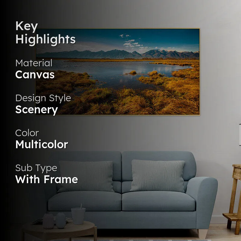 Somehere On Planet Earth Canvas Wall Painting media 2
