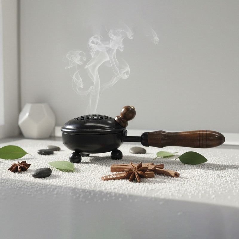 Aromawood Metal Incense Holder