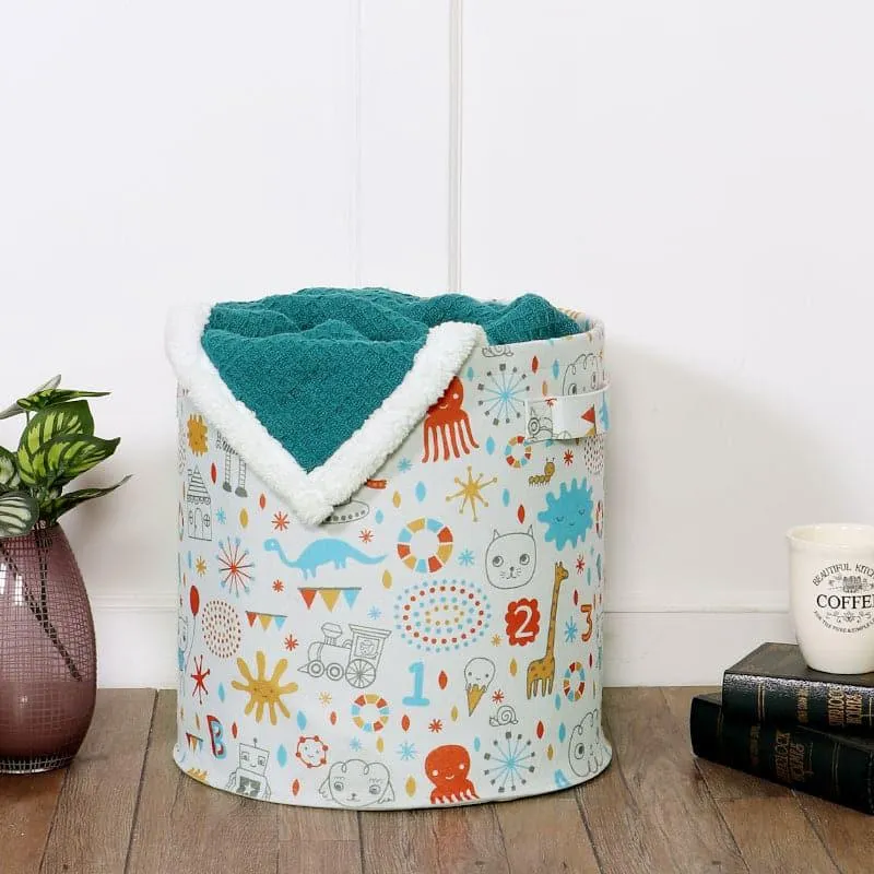 Nestled Laundry Basket media 1