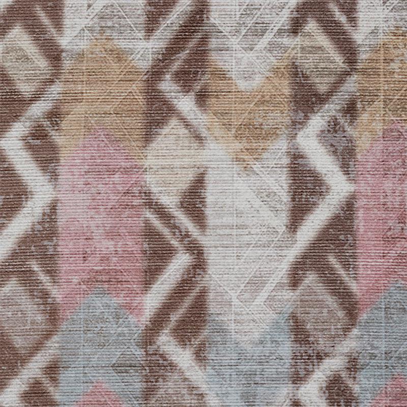 Stella Geometric Polyester Carpet - Blush media 5