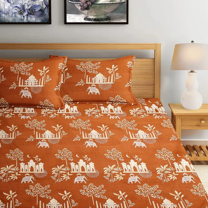 Kaylee Fitted Bedsheet - 180 GSM media 1