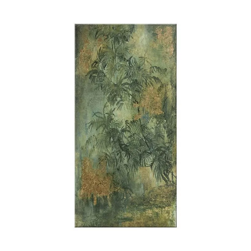 Faded Floral Poly Canvas Wall Painting media 4