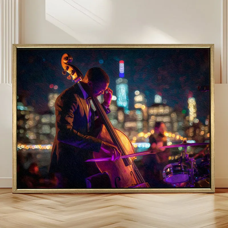 Effulgent Canvas Wall Painting With Frame media 4