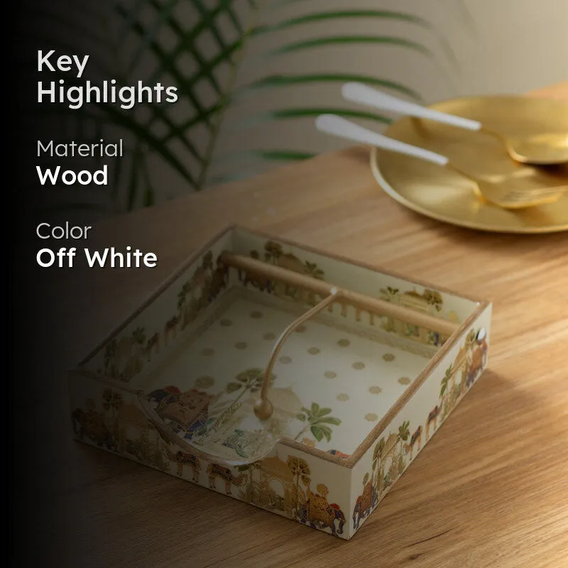 Royal Parade Wooden Tissue Holder media 2