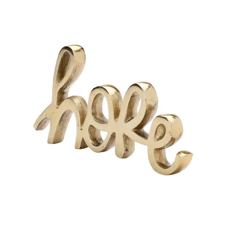 Believe Bless Typography Showpiece - Gold media 5