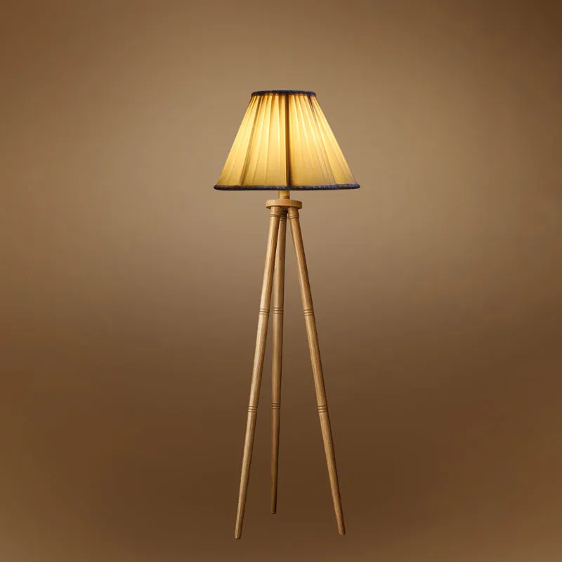 Pleatra I Tripod Floor Lamp - White media 6