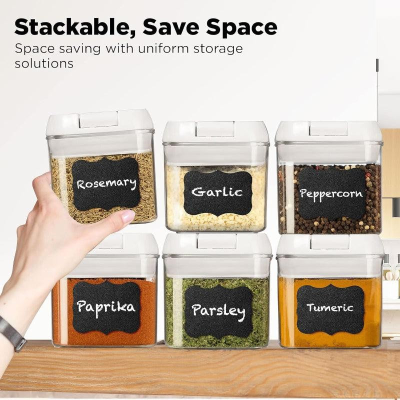 Essentio Airtight Plastic Storage Container - Set Of Eight media 3