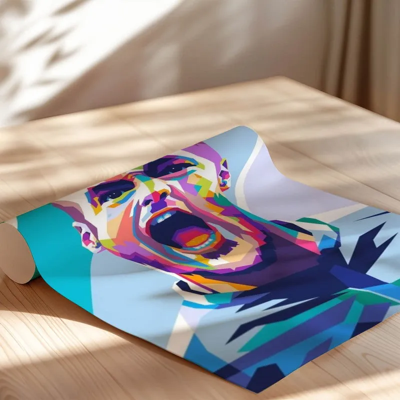 Vibrant Echo Wall Poster media 6