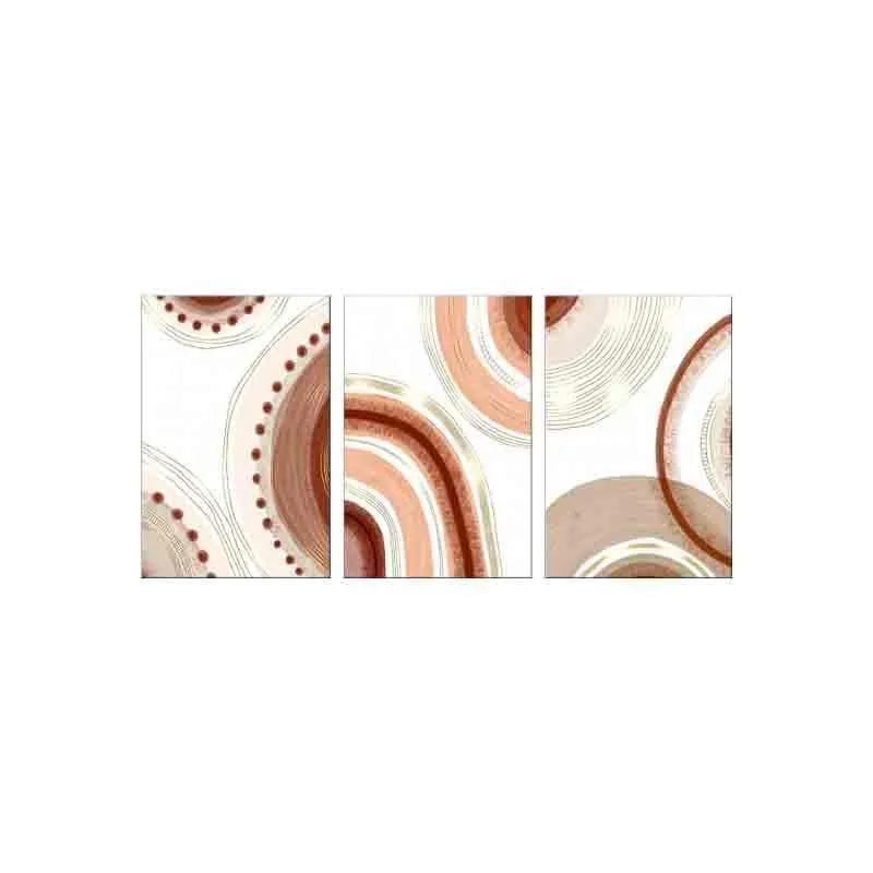 Swiss Roll Poly Canvas Wall Art - Three Piece Set media 5
