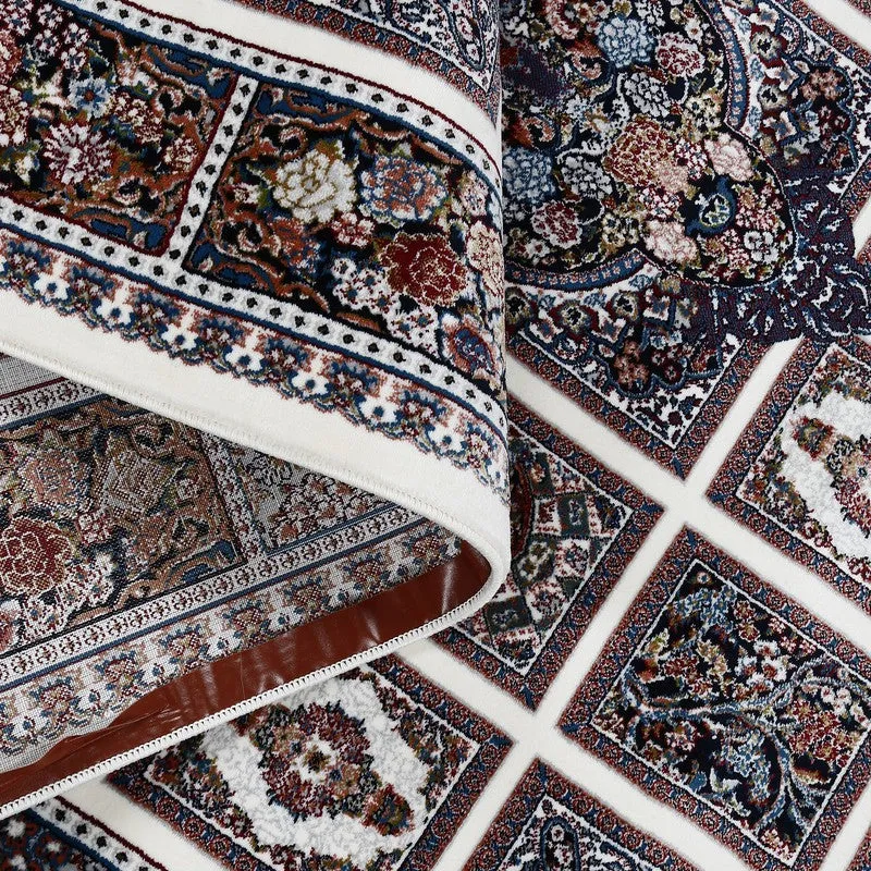 Ethnique Artificial Silk Carpet media 8