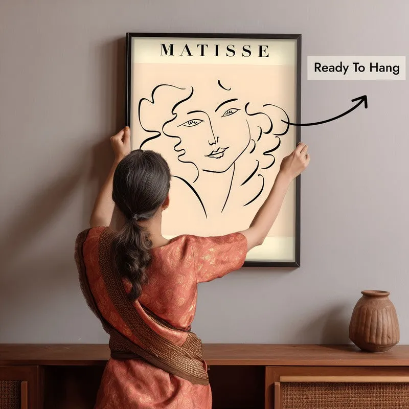 Silent Velour Canvas Wall Painting With Black Frame media 6