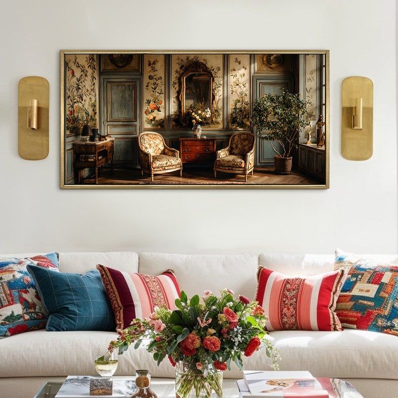 Antique European Interior Charm Wall Art