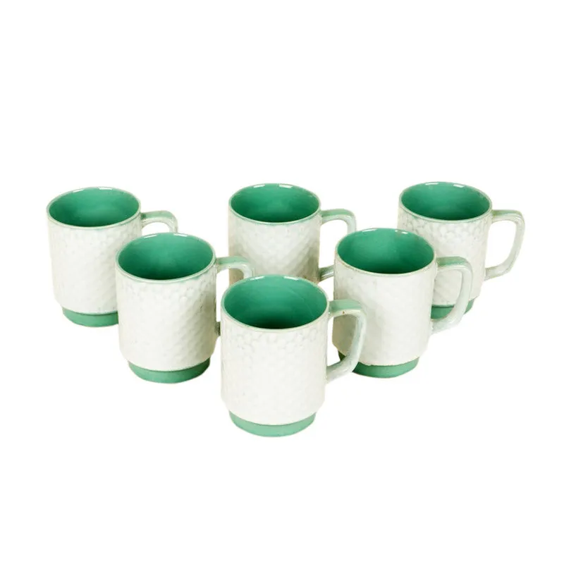 Rabeea Ceramic Tea Cup (150 mL Each) - Set of Six media 3