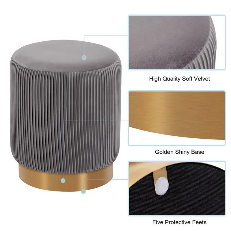 Lunaro Cushiq Ottoman - Grey media 6