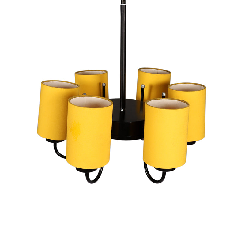 Viya Cylindrical Ceiling Lamp - Yellow media 3