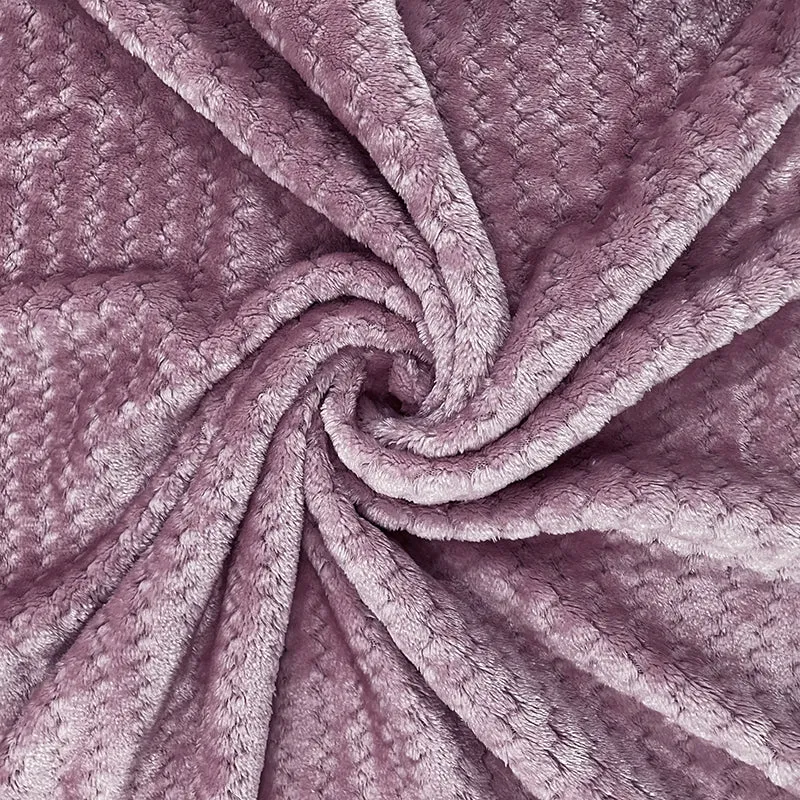 Swayam Seda Mink Blanket (Purple) - 240 GSM media 5