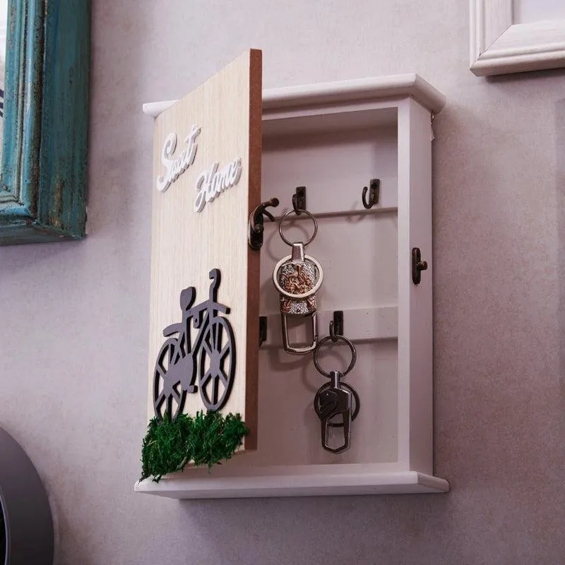 Sweet Home Wooden Ride Key Holder media 3