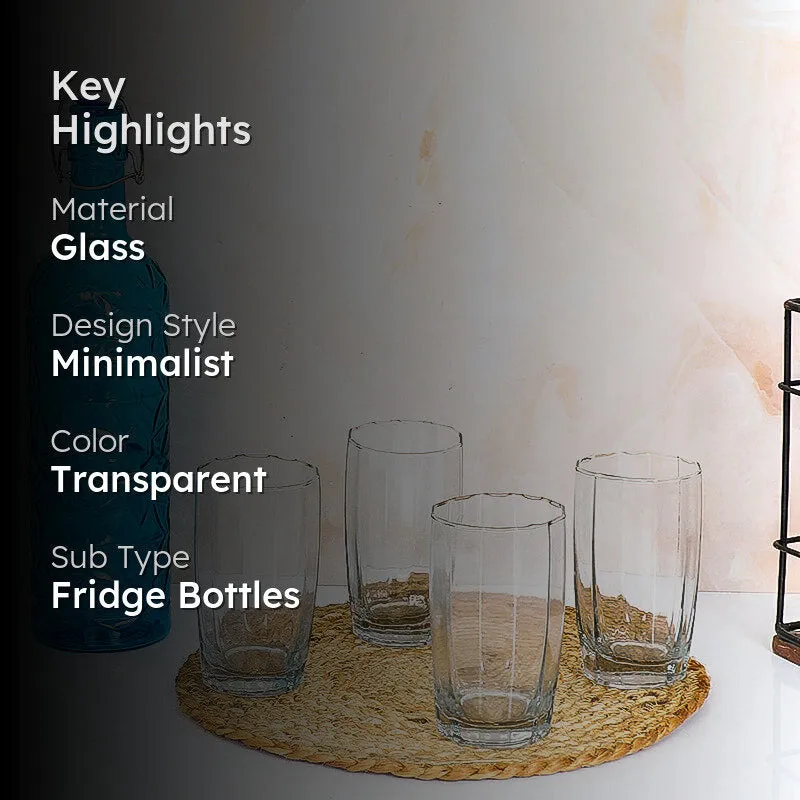Cassia 1000 mL Water Bottle With 400 mL Glasses - Five Piece Set media 2