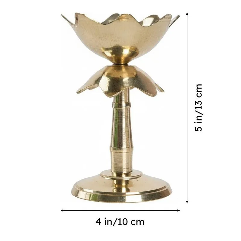 Kopal Decorative Diya - Set Of Two media 7